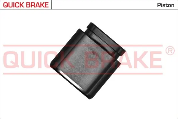 Piston, brake caliper